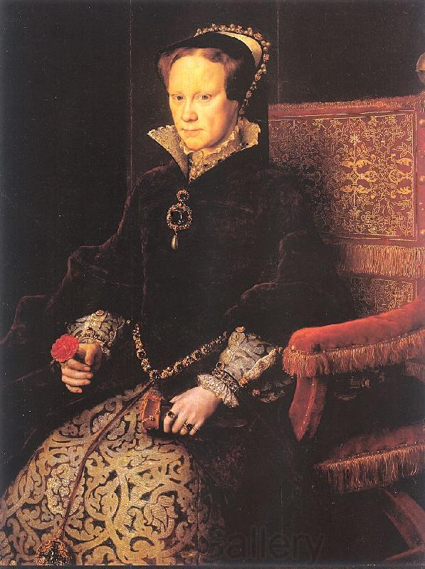 Mor, Anthonis Mary Tudor Spain oil painting art